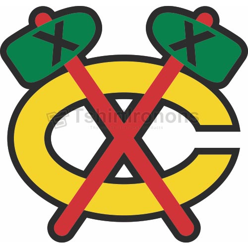 Chicago Blackhawks T-shirts Iron On Transfers N110 - Click Image to Close